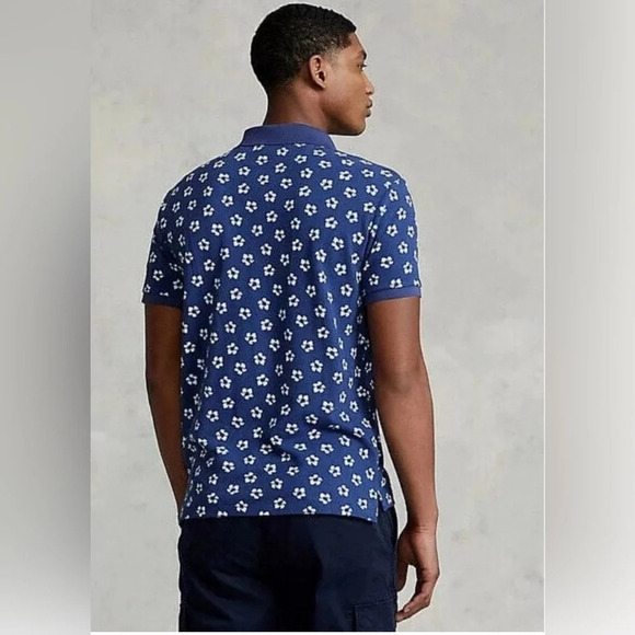 Polo Ralph Lauren Men's Floral Hibiscus Print Classic Fit Polo Shirt XXL - Picture 2 of 9